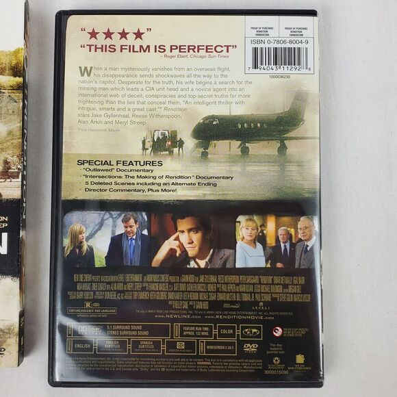 Rendition (DVD, 2007) – Jake Gyllenhaal, Reese Witherspoon, Meryl Streep - Picture 4 of 4
